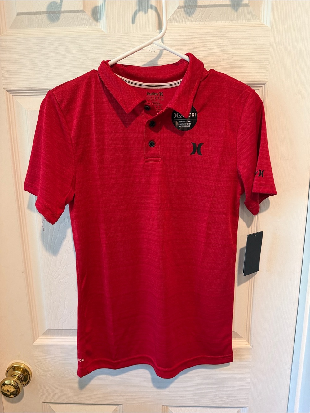Hurley Boys' Red Performance Polo